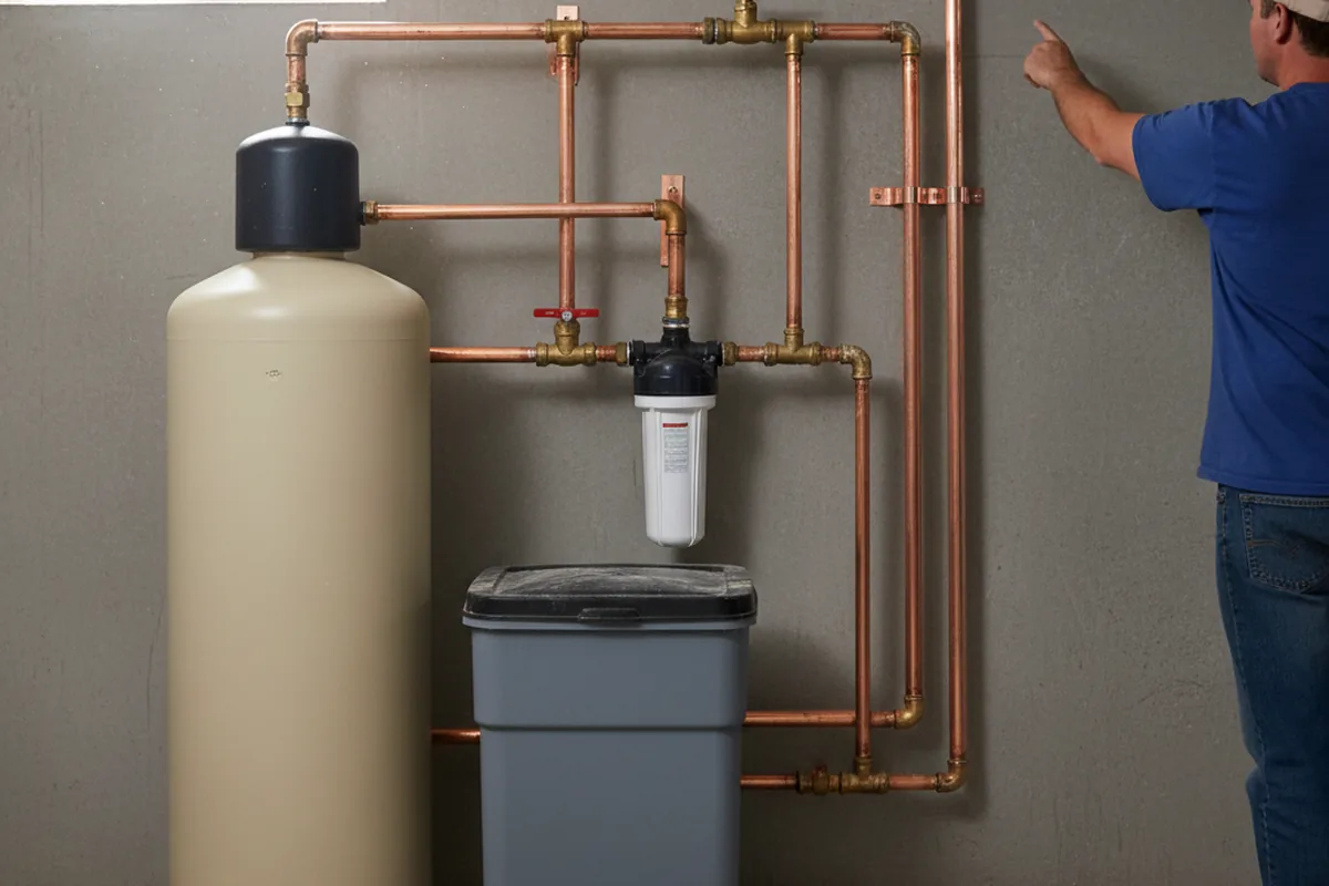 Whole-house water treatment system installed in Hutchinson
